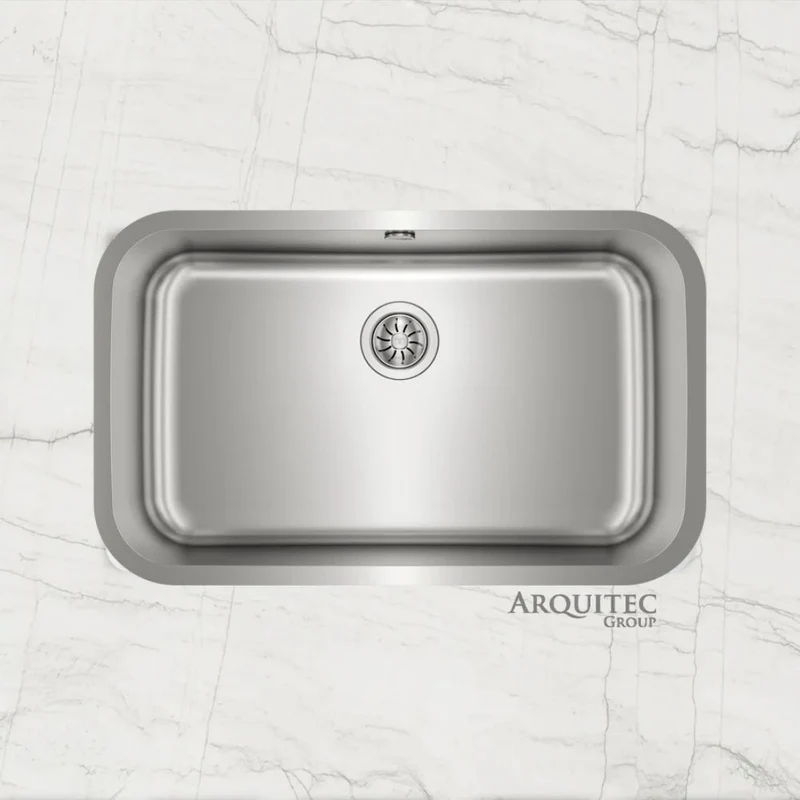Poceta sencilla bajo encimera de una cubeta 78 cm- SINK BE 7443-20 . TEKA