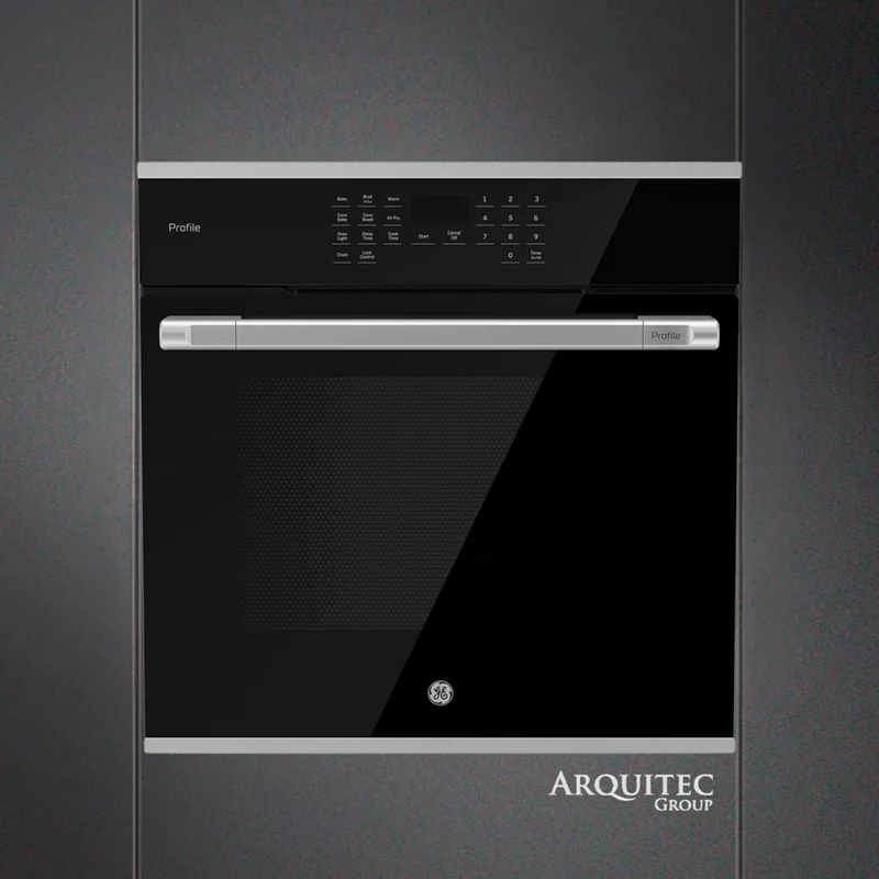 Horno eléctrico - AirFry - 60cm | 220v - Vidrio negro - HGP6065EYAI1 - Ge Profile