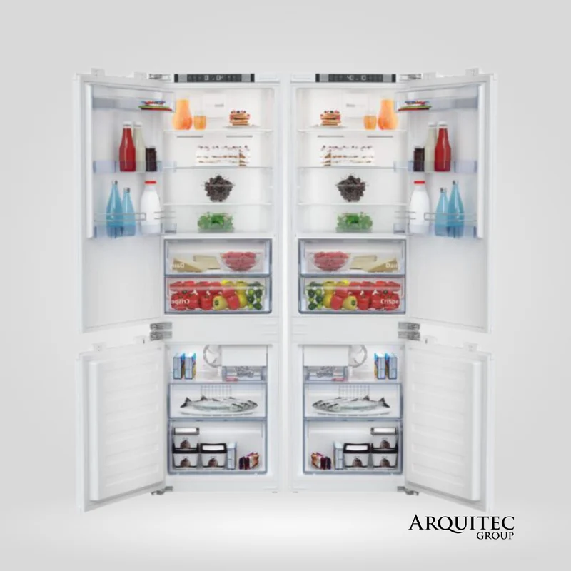 Combo Neveras panelable 60 cm 454 Lts - c | Beko