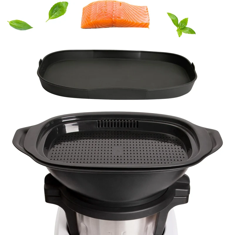 mixcover Dampfgarform Silikonform Auflaufform Monsieur Cuisine Connect & Smart