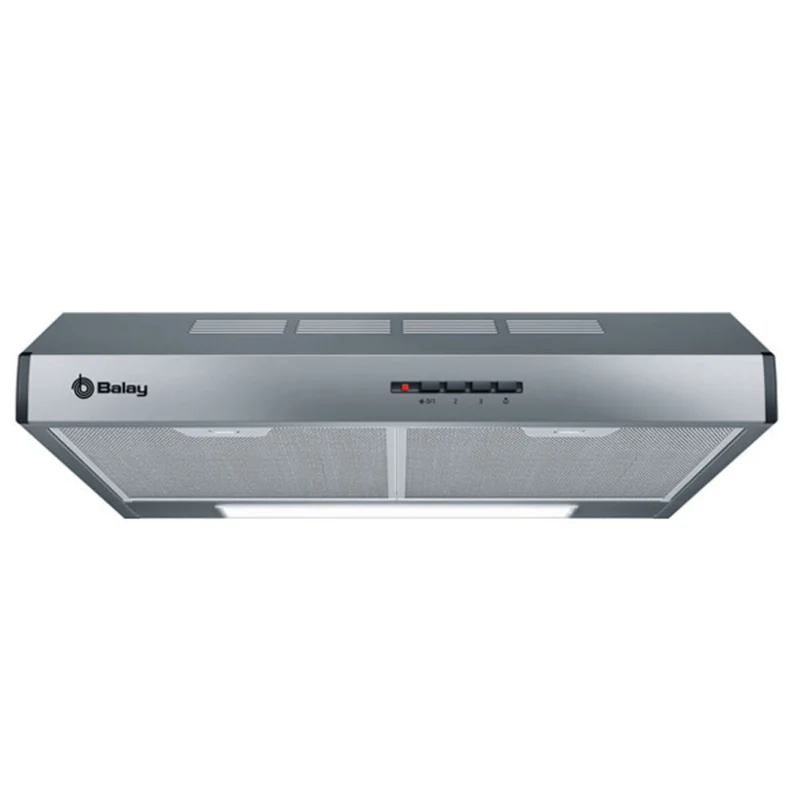 Campana Convencional Balay 3BH263MX 60 cm 350 m3/h 72 dB 146W Plata Acero
