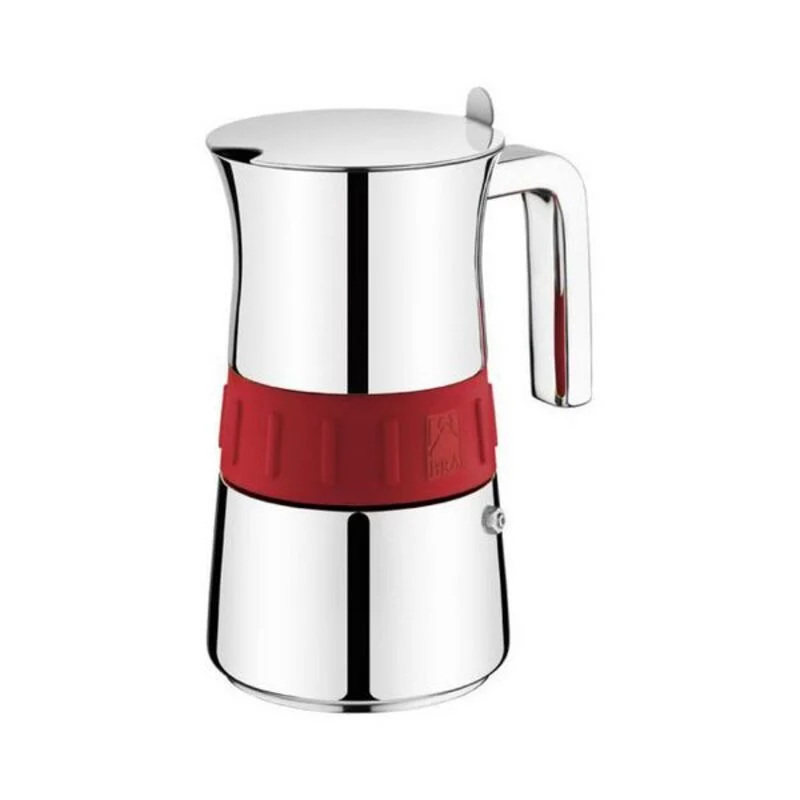 Cafetera italiana BRA Elegance Red (10 tazas)