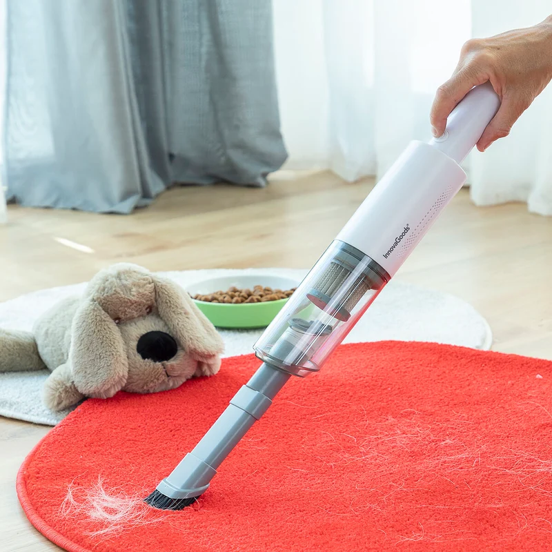 Aspirador de mano recargable con 3 accesorios Hancuum InnovaGoods