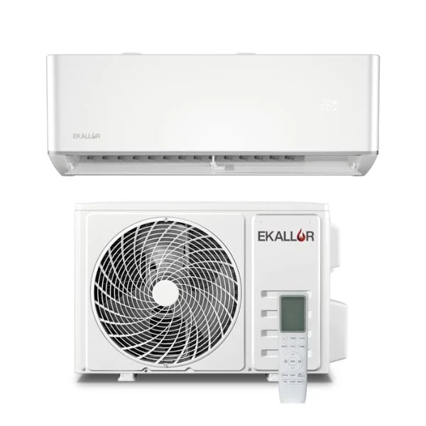 Aire Acondicionado EKALLOR Serie LUX · R32 · A+++ · 9.000–24.000 BTU · Alta Eficiencia y Control Remoto