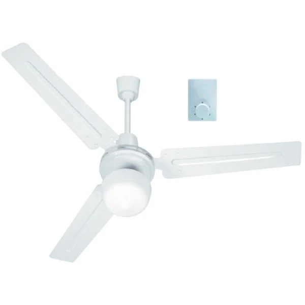 Ventiladores de Techo Serie CF MUNDOFAN · Ø120 cm con Luz · Ø140 cm · 3 Aspas · 5 Velocidades · Motor Silencioso