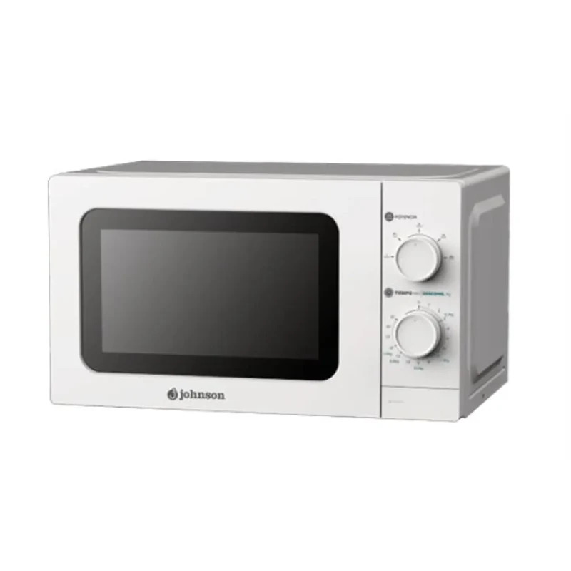 Microondas Blanco 20L – 700W, Libre Instalación y Control Manual | Compacto y Eficiente