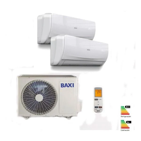 Baxi MultiSplit 2x1 Anori – Doble Unidad Interior JSGNW25 para Confort Total