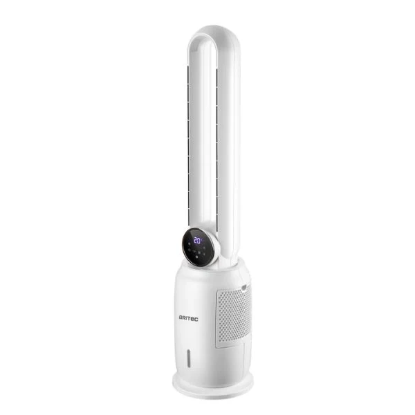 BRITEC AIR FRESH 10 – Ventilador Evaporativo sin Aspas, Silencioso y de Bajo Consumo