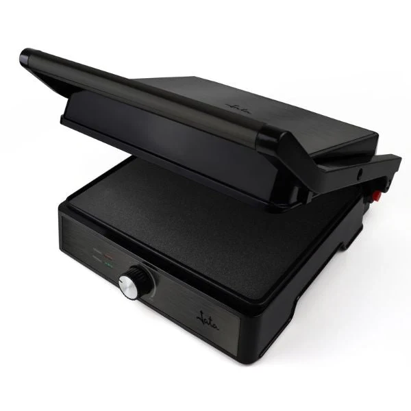 Grill Jata JEGR1913 INOX | Antiadherente PFOA Free | Cocina Saludable | Fácil Limpieza | Diseño Moderno