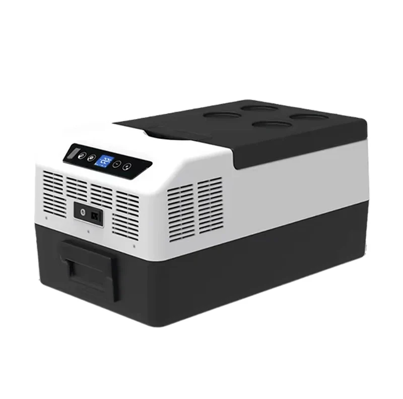 Nevera/Congelador eléctrica 15 litros con compresor 12/220V, rango de temperatura +10/-22ºC