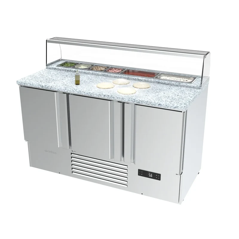 Mesa refrigerada profesional para pizzas ME1003PIZZA INFRICO