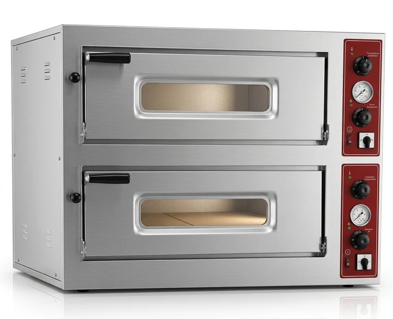 Horno para pizza Entry MAX 8 (4+4) ROMAGSA