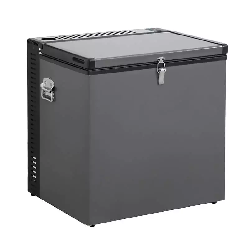 Smad 70L Portable Gas Freezer – Triple Power (LPG, AC, DC), Silent & Eco-Friendly, Ideal for Camping, RV & Outdoor Adventures