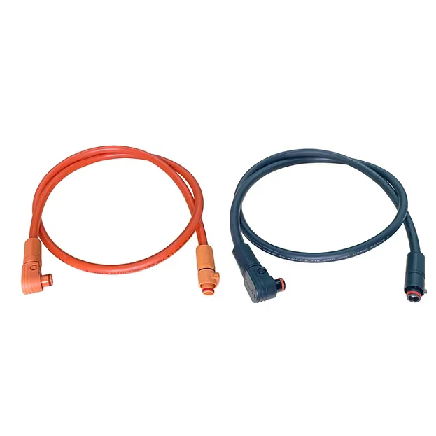 Ruixu 1/0 AWG cable for RX9MP Busbar | Orange+ Black | One Pair