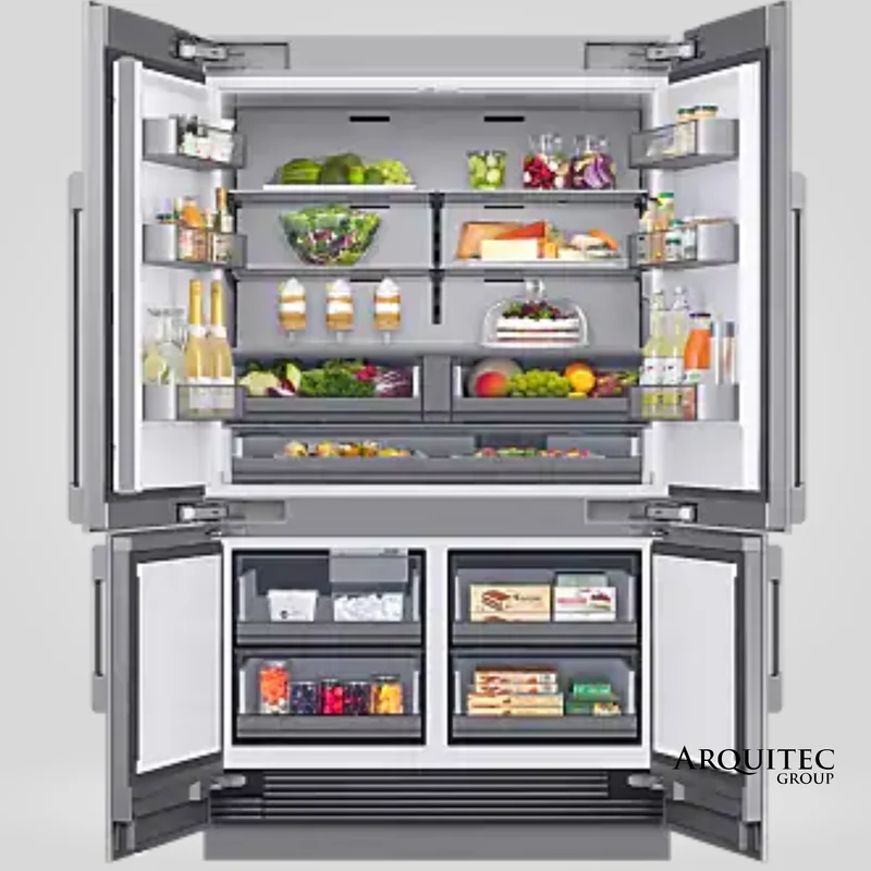 Refrigerador panelable de puerta francesa 48" | DRF485300AP/DA - Dacor