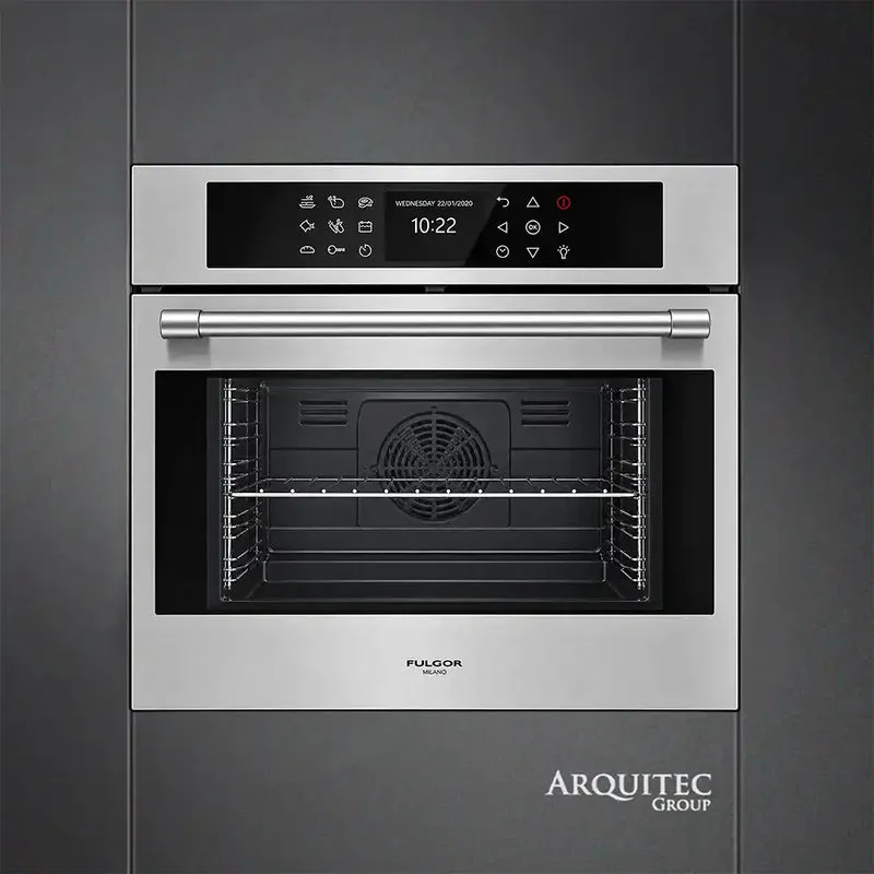 Horno Fulgor Milano Multifunción 60 cm 65 L AirFry Inox FCO 6215 TEM X