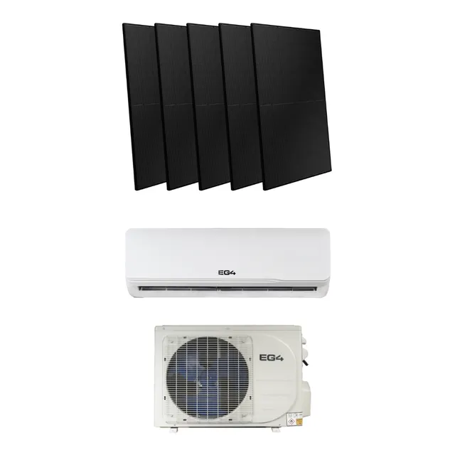 EG4 12k BTU Hybrid Solar Powered Mini Split Kit (R32)