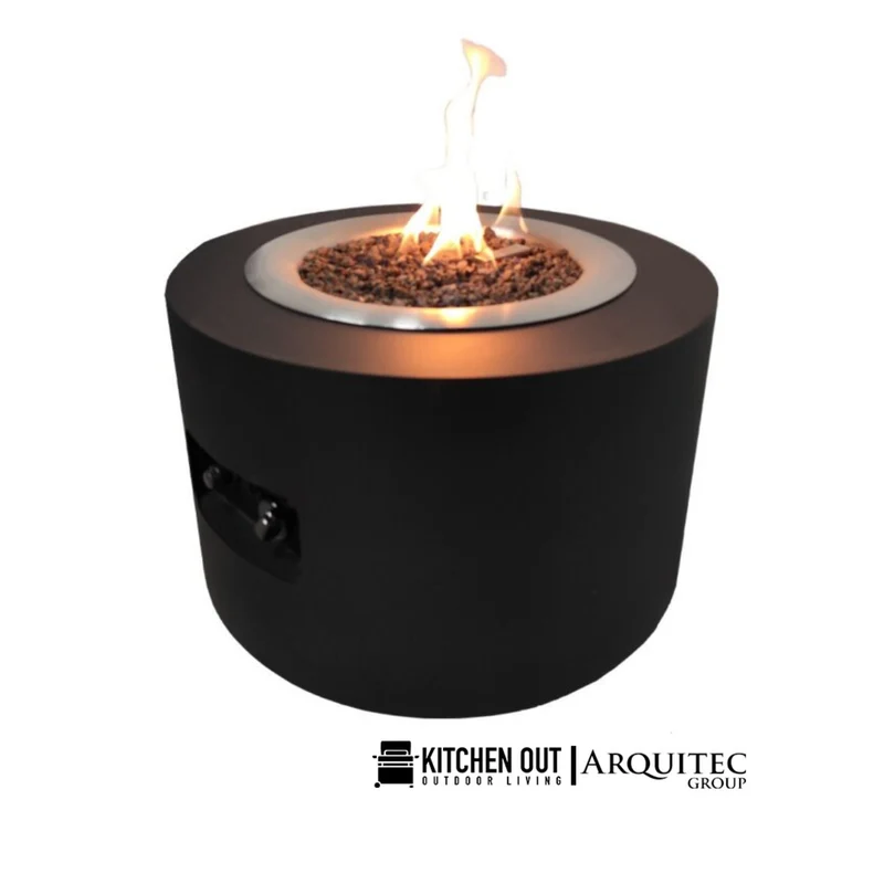 Chimenea de exterior Circular Manual 90cm - CHEXG-01-3 - Chimeneas de Colombia