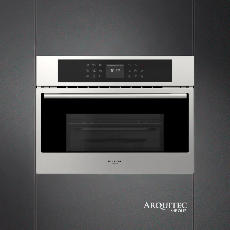 Horno Microondas 60cm | PIANO INOX - FCMO4510TEMX - Fulgor Milano