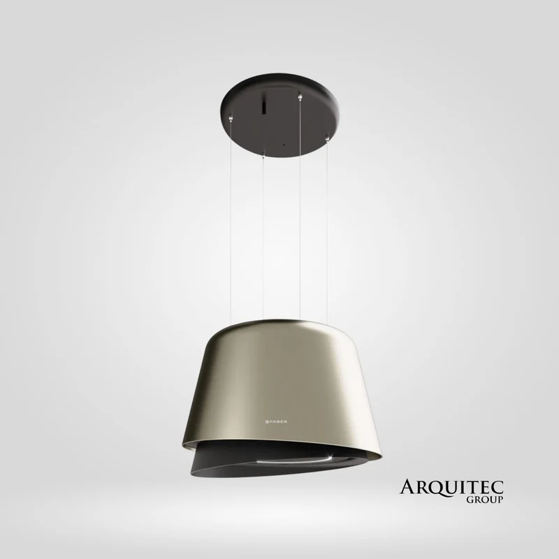Campana de isla 70 cm Belle Plus Gold - Faber