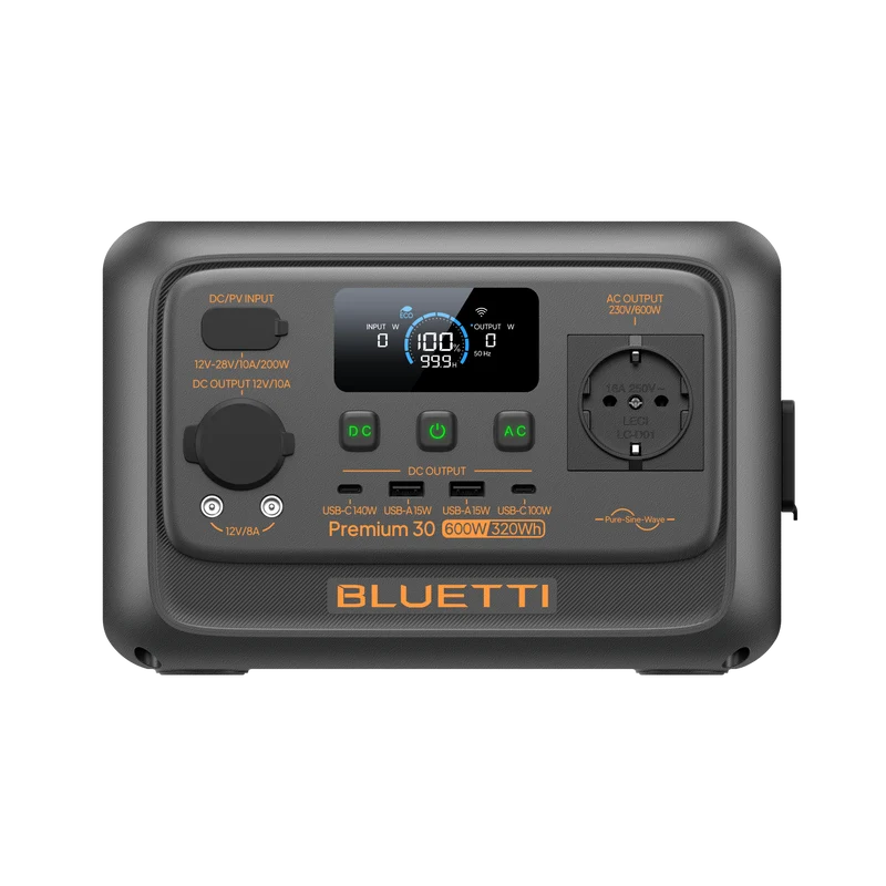 BLUETTI Premium 30 V2 Estación de energía portátil | 600 W 320 Wh