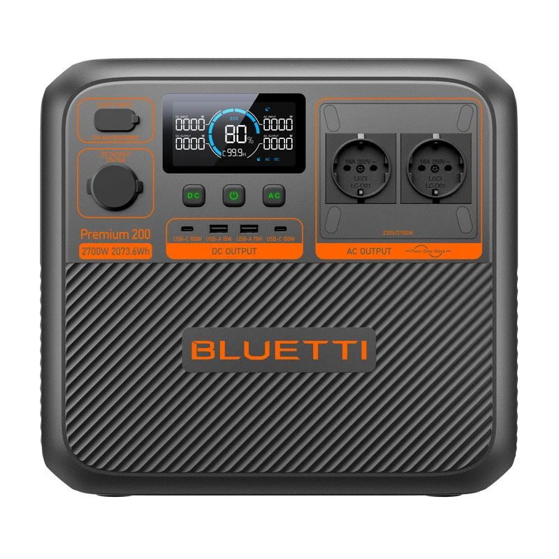 BLUETTI Premium 200 V2 Estación de energía portátil | 2.700 W 2.073 Wh