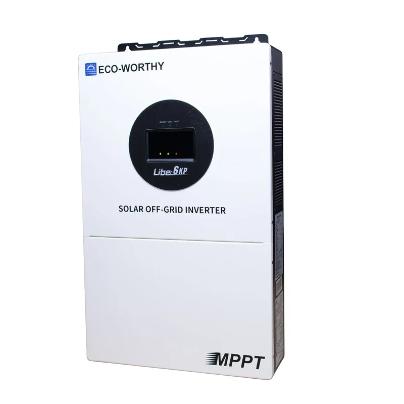 New Updated Version Eco-Worthy 6KW 48V Solar Off-grid Split-phase AIO Inverter