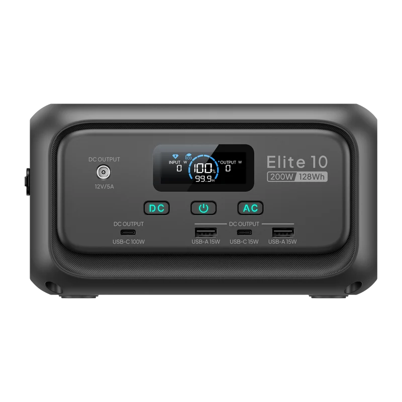 BLUETTI Elite 10 Mini Estación de energía portátil | 200 W · 128 Wh (Amazon)