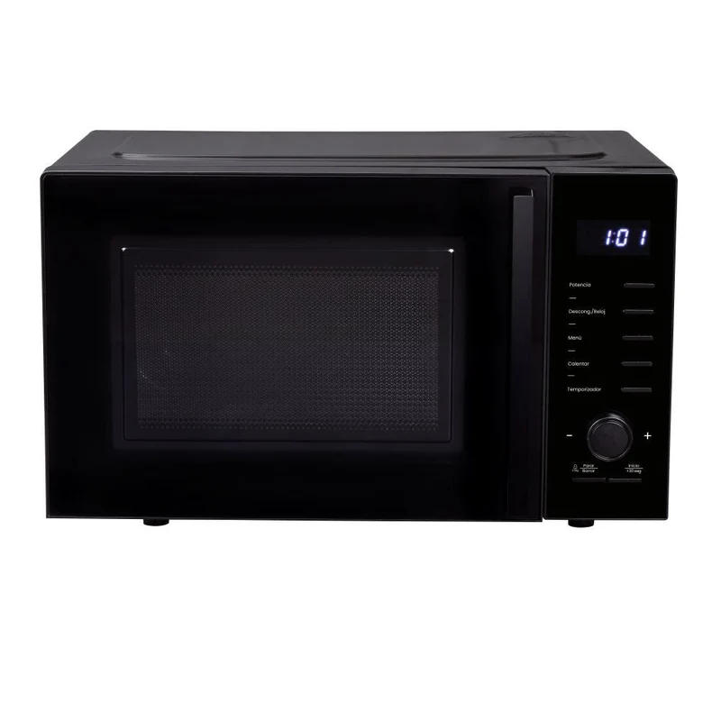 Horno Microondas Haceb 0.9 25L Con Perilla, Negro