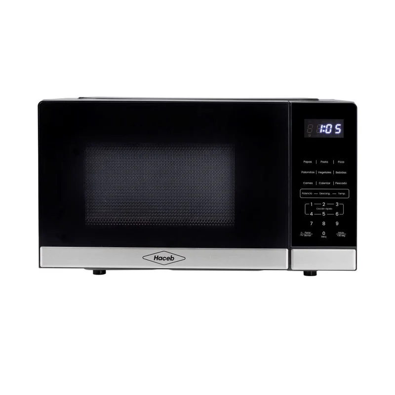 Horno Microondas Haceb 0.7 20L Tipo Push, Negro