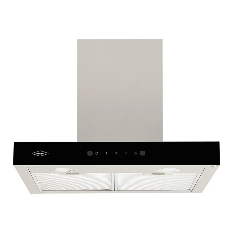 Campana Península Tipo T Inox Haceb, Negro