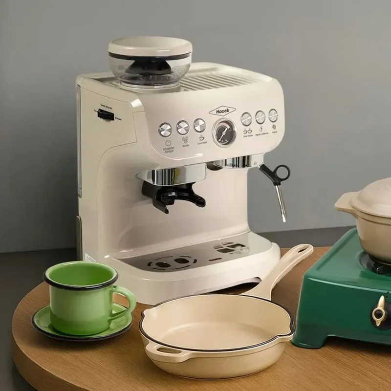 Máquina de Café Haceb con Molino Integrado Lino