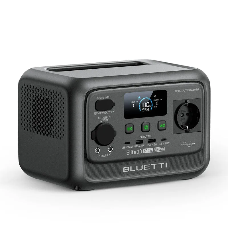Estación de Energía Portátil BLUETTI Elite 30 V2 (Amazon)
