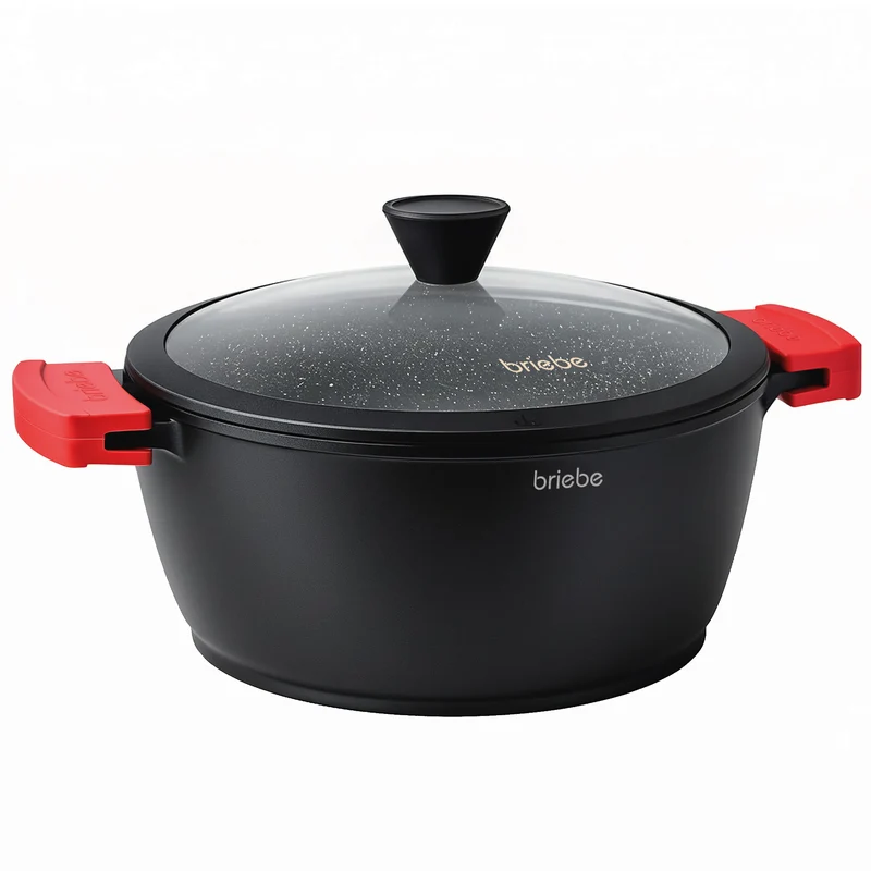 Cazuela alta Black Titanium Ø 28