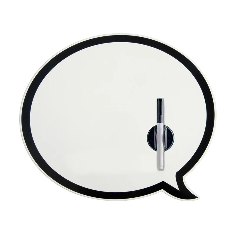 Talking Bubble Fridge Board