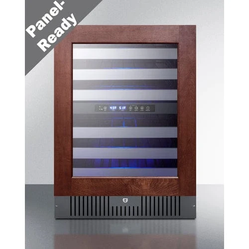 Summit SWC532BLBISTPNRLHD | 24" Wide Built-In Wine Cellar