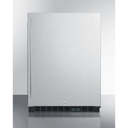 Summit SCR610BLSDV1 | 24" Wide Built-In Beverage Center