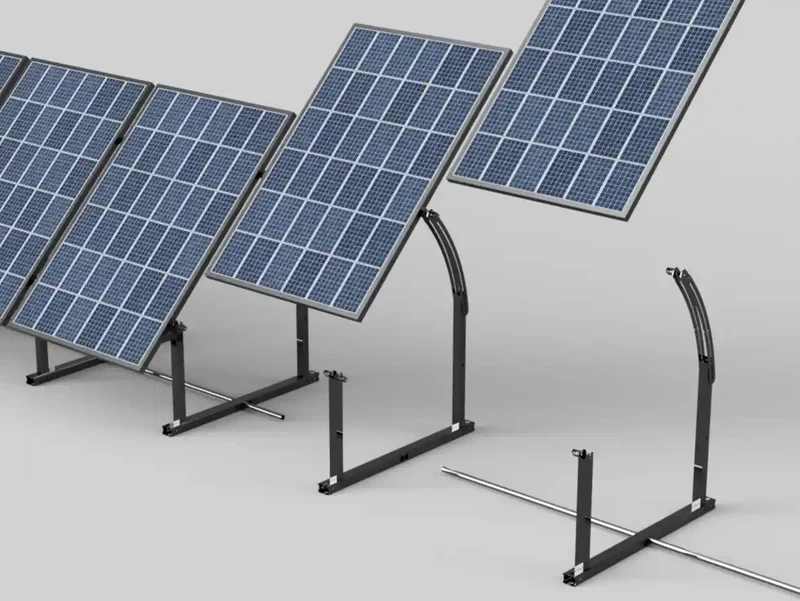 Integrarack IR-45ASAB Adjustable Seasonal Angle BallastRack™ Solar Module Racking System