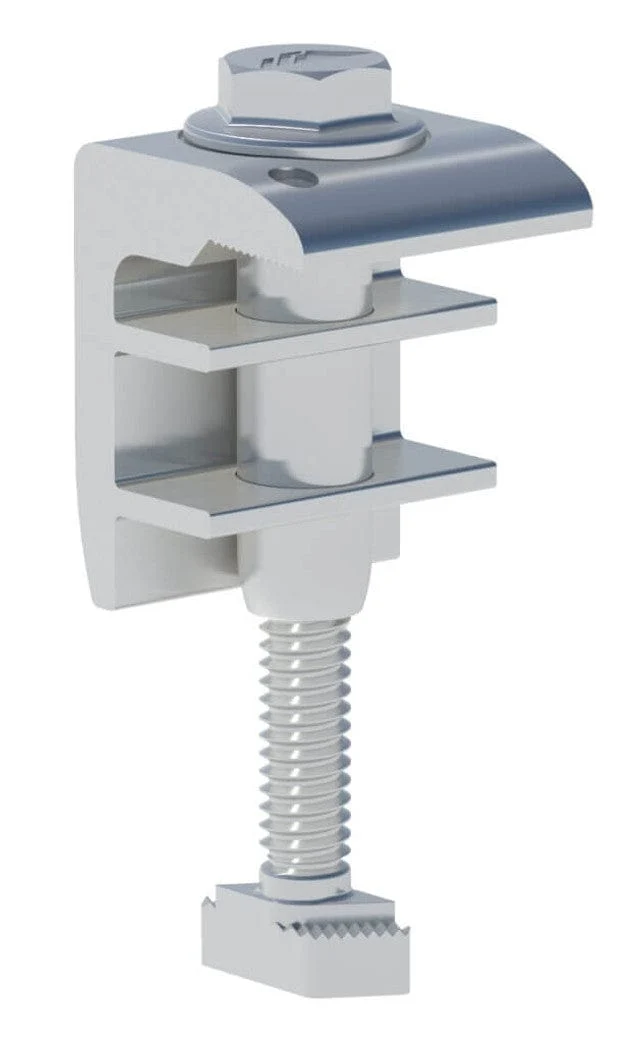 Iron Ridge End Fastening Object (EFO) | End Clamp 30-40mm | Black