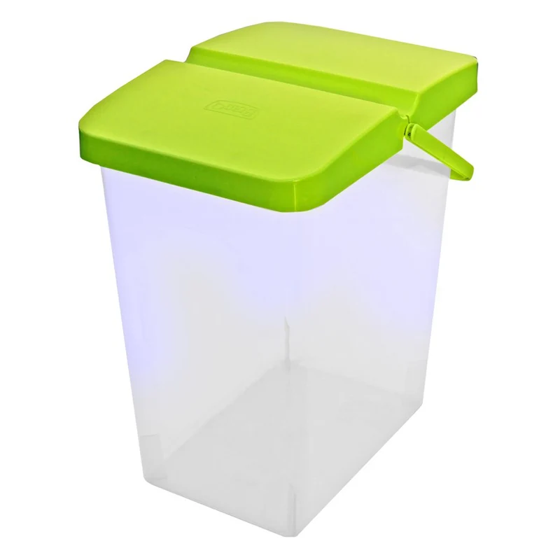 Recipiente transparente para pienso en polvo, 10 l, BranQ 1311