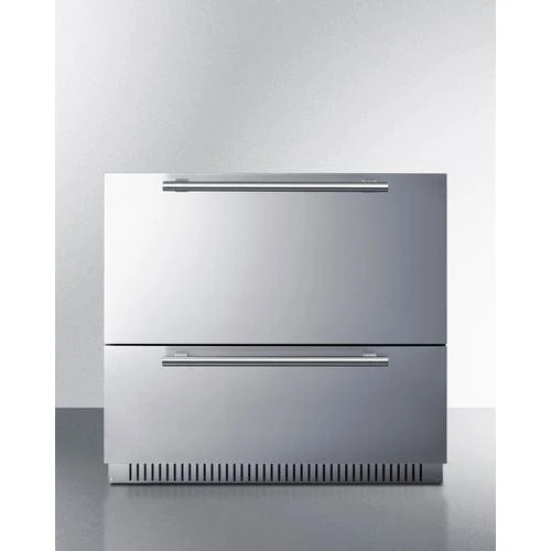 Summit SPR36332D 36" Wide 2-Drawer All-Refrigerator