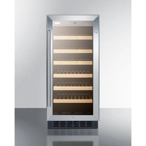 Summit 15" Wide Built-In Wine Cellar SWC1535BCSS