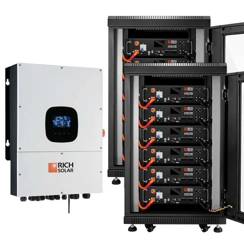 Rich Solar NOVA 12K PV Hybrid Inverter Solar Kit