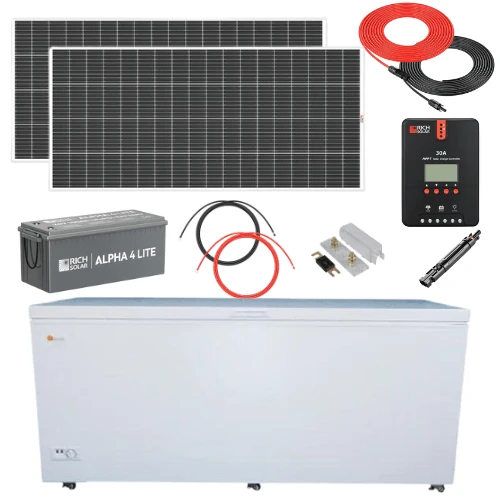 ST-21CF Sunstar Freezer with Solar Kit A