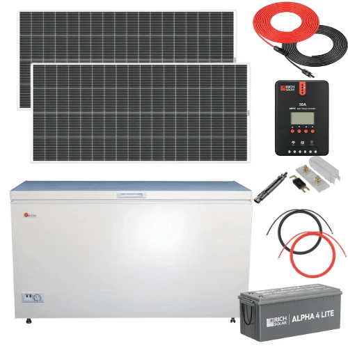 Sunstar ST-15CF DC | 15 cu ft Freezer with Solar Kit A