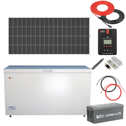 Sunstar ST-15CF DC | 15 cu ft Freezer with Solar Kit B