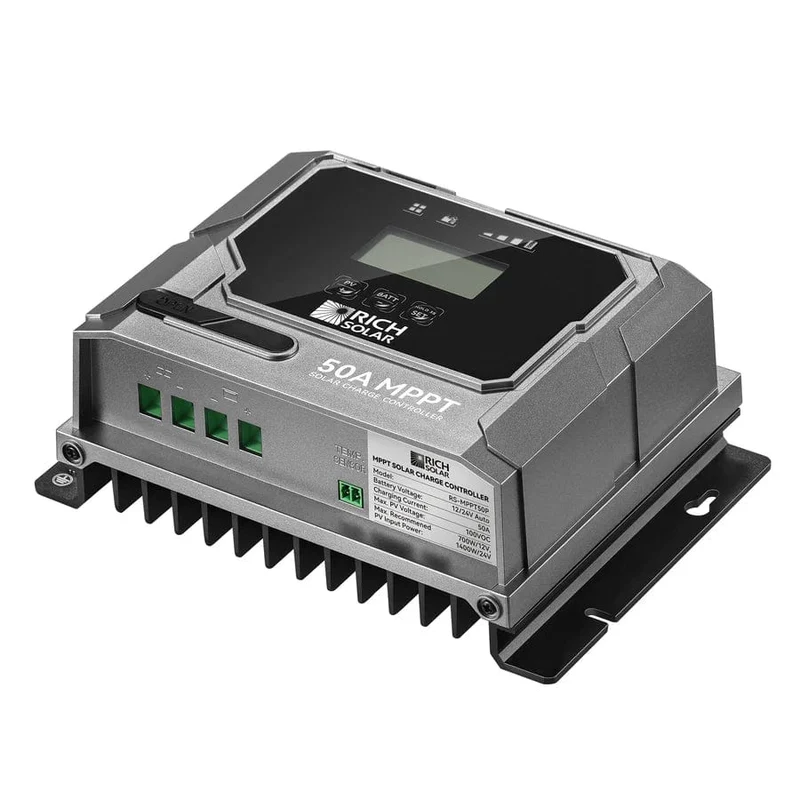 Rich Solar BRAVO 50 | 50 Amp MPPT Solar Charge Controller