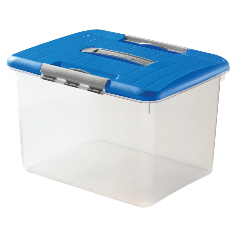 Curver Optima 30L Contenedor transparente con asa