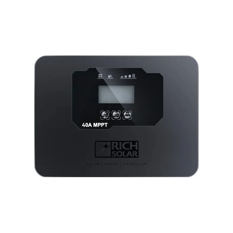 Rich Solar BRAVO FLUSH 40 | 40 Amp Flush Mount MPPT Solar Charge Controller