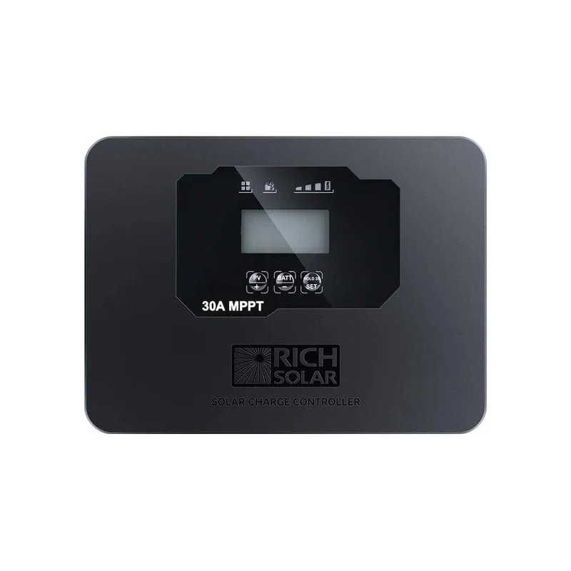 Rich Solar BRAVO FLUSH 30 | 30 Amp Flush Mount MPPT Solar Charge Controller